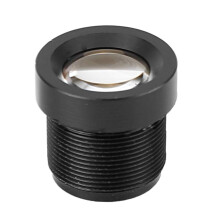 16mm CCTV Security Camera Lens Fixed Focal Length Wide Compatibility ABS for Indoor Outdoor