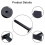 2Pcs Wall Shelf Iron Support Heavy Duty Floating Bracket Black Board Home Office Kitchen Storage Rack Shoe Ledge 10