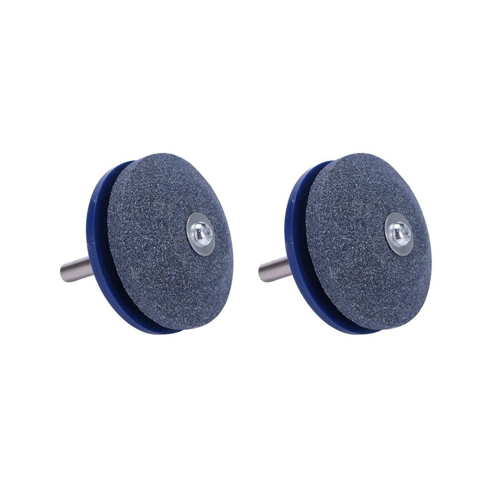 2X 50Mm Faster Blade Sharpener Lawn Mower Universal Grinding Rotary Drill Cuts Lawnmower Blade Sharpener(1Pcs) 6032614864499
