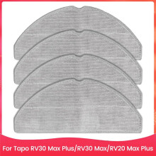 Mop Cleaning Pad Replacement for Tapo RV30 Max , RV30 Max, RV20 Max Robot Vacuum Cleaner Accessories