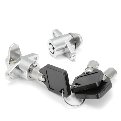 4X Hard Saddlebag Lock 3 Keys Set for  Touring Electra Glide Road King New 2