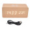 Wireless Charging Digital Clock with Automatic Temperature Detection White 2