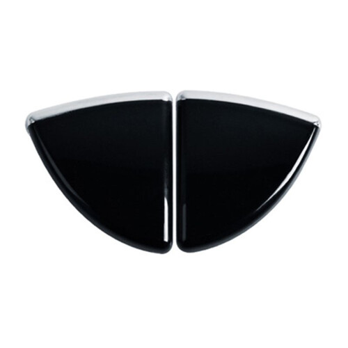 Car Center Console Lid Panel Armrest Box Trim Protective Cover Stickers for  E Class W211 Glossy Black