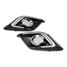 LED Daytime Running Light DRL with Amber Turn Signal Light Fog Light for  3 2014-2016 Accessories