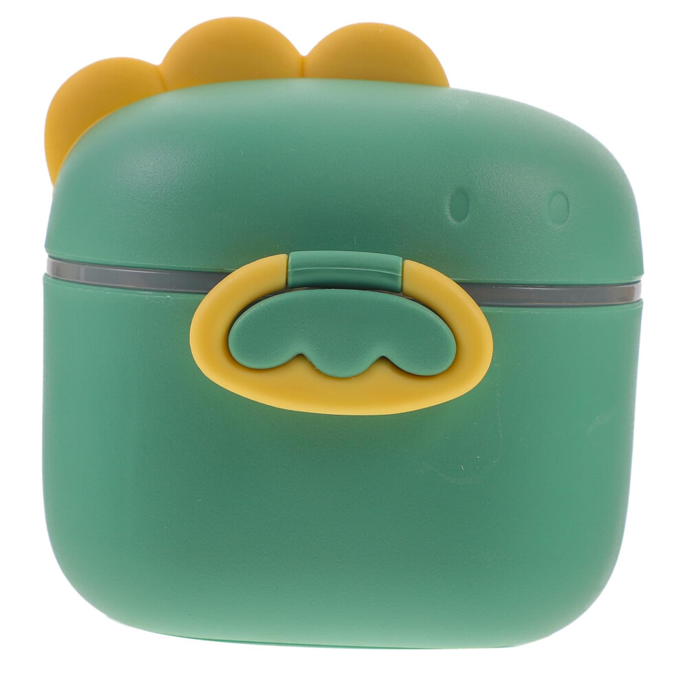 Baby Formula Dispenser with Airtight Leakproof Seal, Travel Milk Powder Container, Dinosaur Design for Boys
