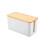 Cable Storage Box Wooden Power  Storage Case Dustproof Charger Socket Organizer Wire Case Home Cable WinderOrganizer 6
