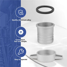 20X Wasser Pumpen AnschlüSse 2 Zoll Aluminium Rohr Verbindung SchlüSsel mit Gummi Dichtung Pumpen Anschluss Rohr Anschluss