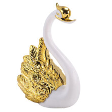 4 Stücke Schwan Ornamente Figuren, Schwan Kuchen Dekoration, Auto Figuren Dekoration, Aus Hochzeit Weihnachts Dekoration A.