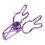 20 Pcs Purple Metal Clips, 3.3x1.2cm Multipurpose Spring Binders 14