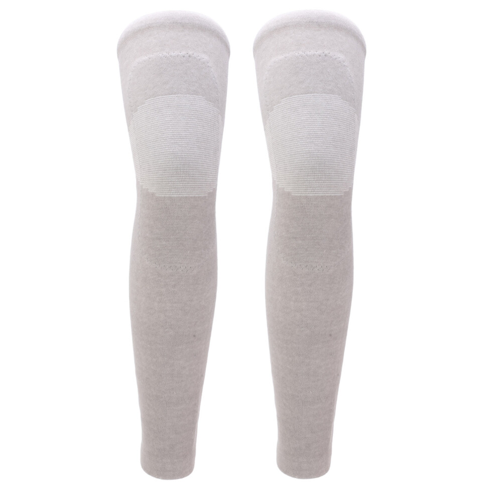 Thermal Winter Knee Warmers Sleeve Pad Brace for Men Women, XL