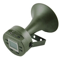 Altoparlante MP3 da Esterno con Richiamo Sonoro, 35 W, 125 DB, con Timer, 182 Suoni di Uccelli Integrati, LCD, Macchina per il Deserto