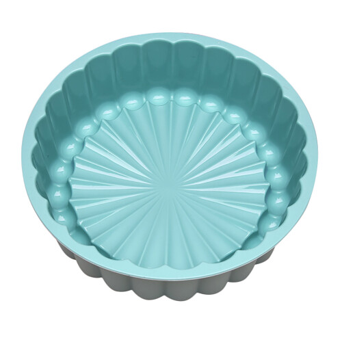 Round Silicone Cake Pan Baking Pan Cakes Pan Sponge Flan Mold DIY Baking Pans Decorating Tools C 1