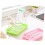 Foldable Baby Bottle Drying Rack Light Green SpaceSaving Countertop Organizer for Accessories 3
