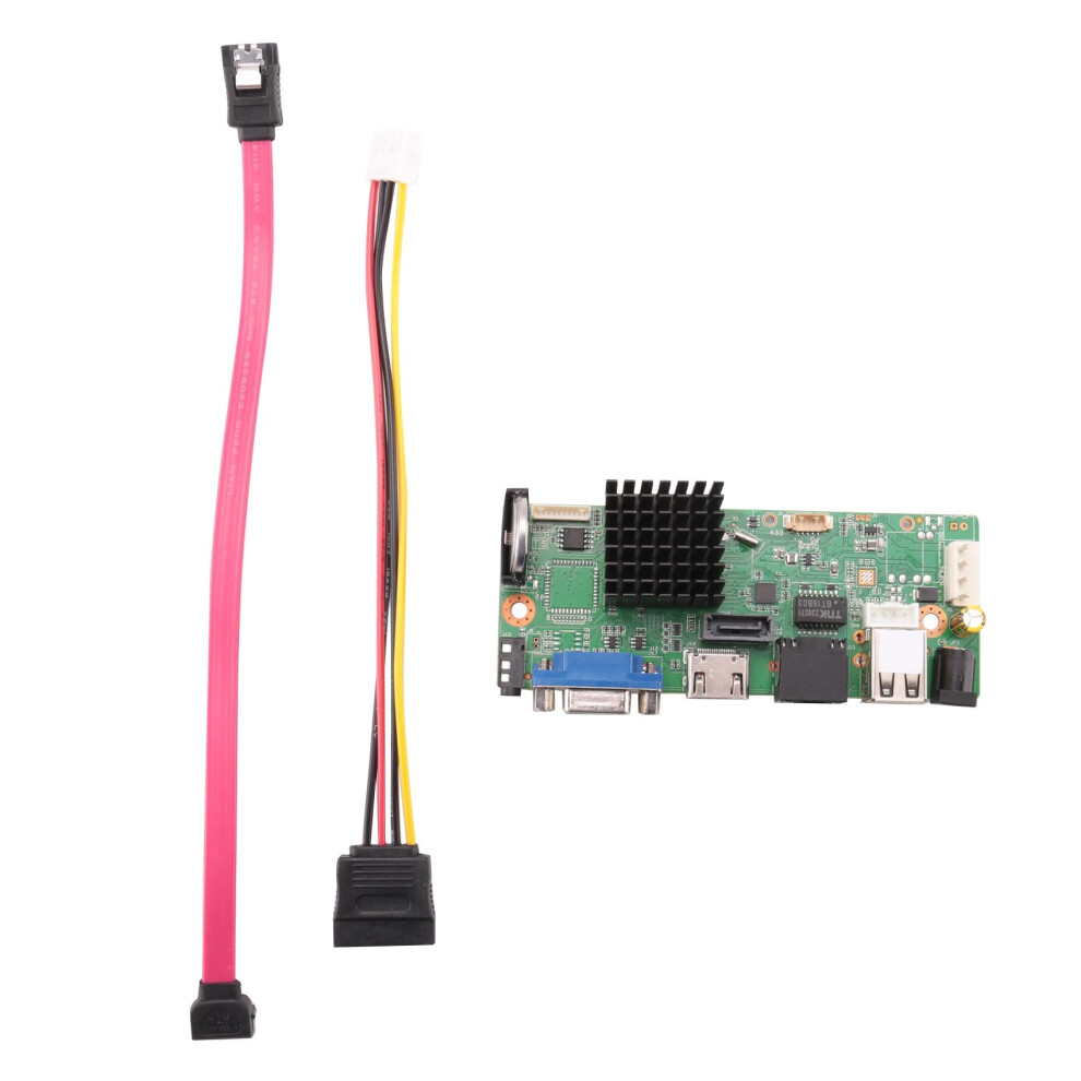 Compact 10Ch 5Mp Nvr Motherboard With 4K Hd Output And Human Face Detection For Ip Cameras 9092120673739