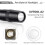 UV Flashlight for UV Glue Curing Light,Rock and Mineral Fluorescent Glowing,AC Leak Detection,Banknote Detection 4