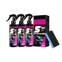 3 in 1 Ceramic Car Coating Spray 120ML 3 Pack, Nano Scratch and Hydrophobic Gloss Finish