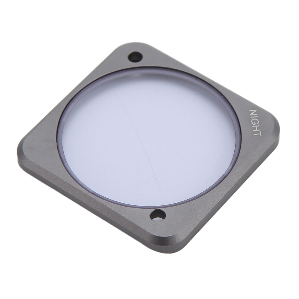 Night Optical Glass Lens Filter For Dji Action 2 Camera - Aluminum Alloy 4381390526094