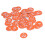 Beekeeping Supplies 50 Pcs Rounded Numbered Labels for Beehive Tagging Orange 5