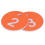 Beekeeping Supplies 50 Pcs Rounded Numbered Labels for Beehive Tagging Orange 10
