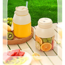 Tasse à Jus pour Faire des Milkshakes et des Smoothies,  Capacité avec Paille Ton Cup, Presse-Agrumes Portable Sans Fil, Glace Pilée A