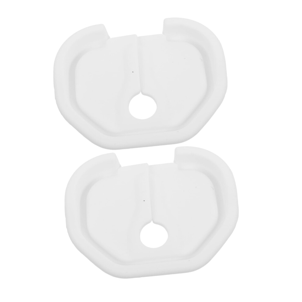 Silicone Car Door Lock Protector Cover with Noise Reduction and Scratch Protection, 1 Pair