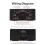 4 Channel 12V 80W X 4 Class A/B Audio Modification Power Amplifier Digital Sound Processor for Android Car Player 1