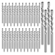 50 Punte per Cartongesso, Punte da Taglio con Punta A Spirale da 1/8 di Pollice, Punte da Taglio per Cartongesso In Acciaio Rapido M2, Punte Guida per