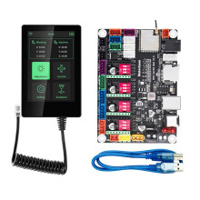 MKS DLC32 MAX Motherboard Laser Engraving Machine 4 Axis Controller for CNC Woodwork Engraver Parts with 3.5inch Screen