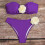 2-delige bikinisets voor dames,-Paarswit L 4