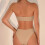Women's 2 Piece Bikini Sets 3D Floral Appliques-Purplewhite M 6