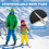 Snowboardlaarskussen Thinkened Foam Ski-scheenbeschermers 4