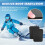 Snowboardlaarskussen Thinkened Foam Ski-scheenbeschermers 6