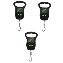 3 Pack Digital Hanging Scale with LCD Display for Luggage, Fishing and Travel Essentials