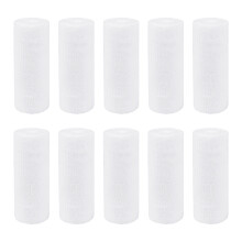 Stretchable Breathable Cotton Gauze Bandage Wrap-White 8X400CM