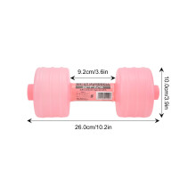 Pink 2-Piece Leakproof Dumbbells