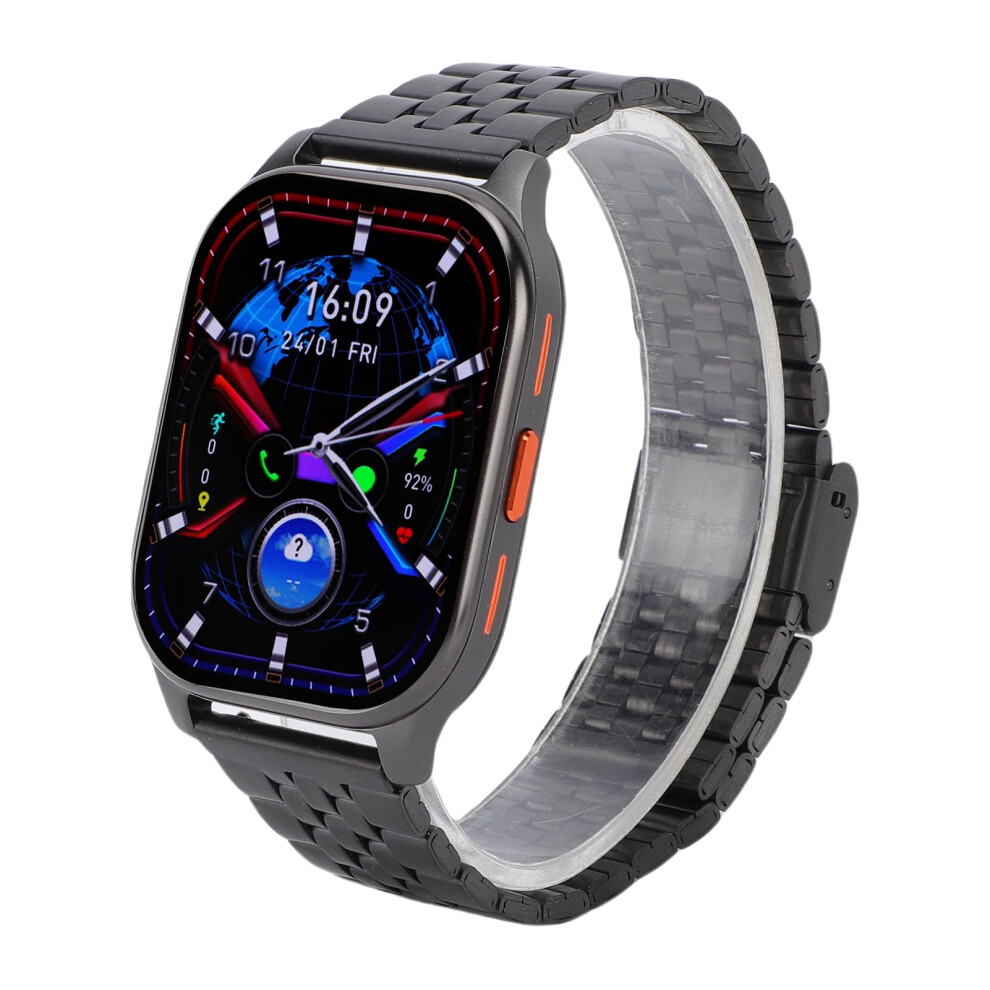 Smart Watch Fitness Tracker With 2.04 Inch Hd Touchscreen, Ip68 Waterproof, Call Notifications, Multisport For Running Swimming Cycling 9092120674415