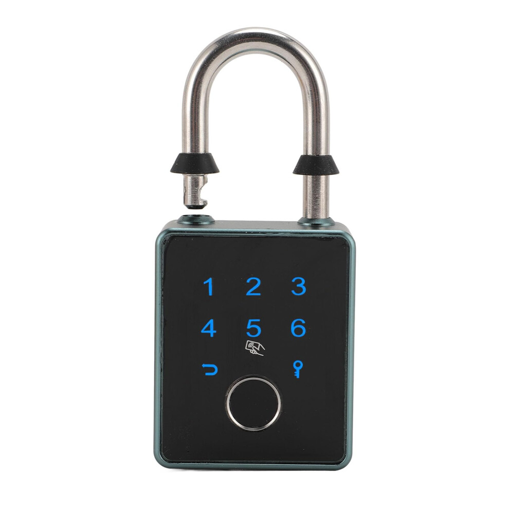 Fingerprint Padlock With App Control, Ip65 Waterproof Smart Lock For Outdoor, Gym, Travel 9092120674422