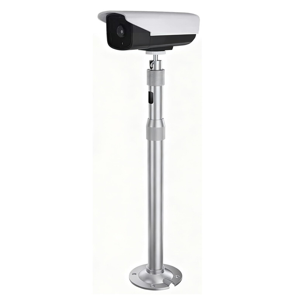Security Camera Mounting Bracket, Weatherproof Adjustable Cctv Pole With 360 Rotation, 100200Cm 9455672186087