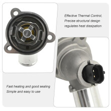 5PCS Car Engine Coolant Thermostat Assembly 25199831 for  Spark 2013-2015
