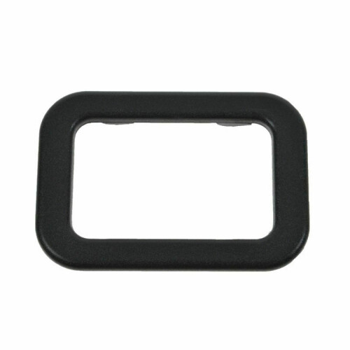 Interior Door Handle Trim Set Black Bezel Pair for BMW E30 E24 E28 3 5 6 7 Series Replacement 1