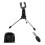 Microphone Stand Bracket Adjustable Table Mic Holder with Clip for Conference 16