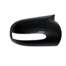 Car Rear View Mirror Cover Side Mirror Shell Carbon Fiber Trim for - E C-Class W211 W203 2001-2007