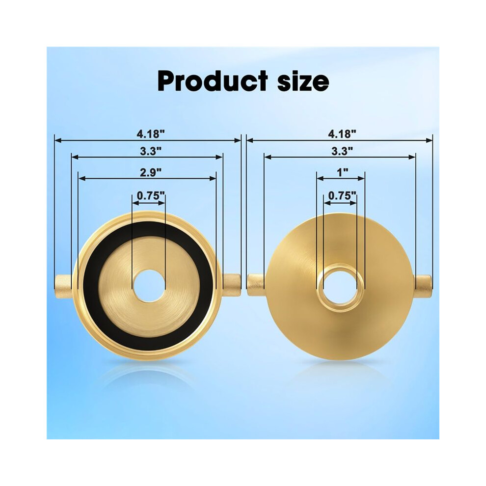 2-1/2In NST(NH)Female X3/4In GHT Male Fire Hydrant Adapter FireHose ...