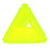 5pcs Yellow Plastic Soccer Training Cones, Durable Road Markers 5