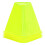 5pcs Yellow Plastic Soccer Training Cones, Durable Road Markers 15