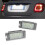 Lampa för Nummerskyltar för  500X 2014-2019 LED-Nummerskyltsbelysning 7