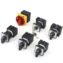 LW42B32-1016/LF101-C11 32A Two Position  Off Electric Rotary Panel Mount Selector Control Changeover Cam