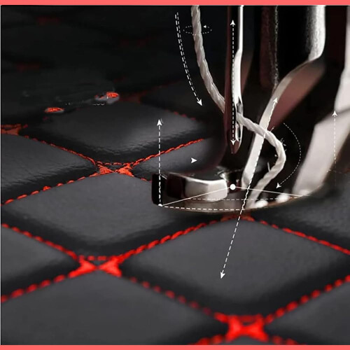 Waterproof NonSlip Trunk Mat for Mazda CX5 20132016, Custom Fit Red Boot Liner Cargo Protector 1