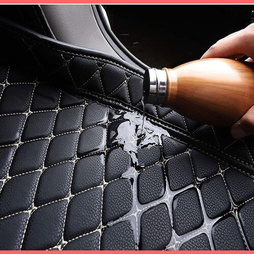 Waterproof NonSlip Trunk Mat for Mazda CX5 20132016, Custom Fit Red Boot Liner Cargo Protector 2