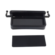For Avenger 2024 Car Center Console Behind Screen Storage Box Dashboard Hidden Organizer Tray Phone Holder
